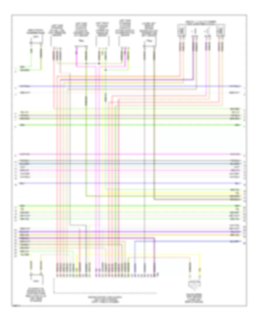 2.0L Turbo, Engine Performance Wiring Diagram (5 of 6) for Audi A4 2.0T Avant Quattro 2010