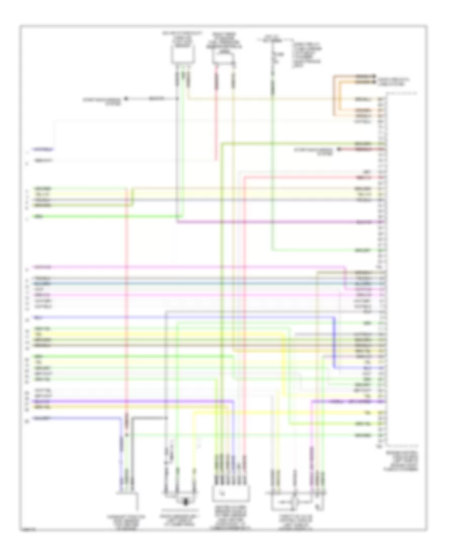 2.0L Turbo, Engine Performance Wiring Diagram (6 of 6) for Audi A4 2.0T Avant Quattro 2010