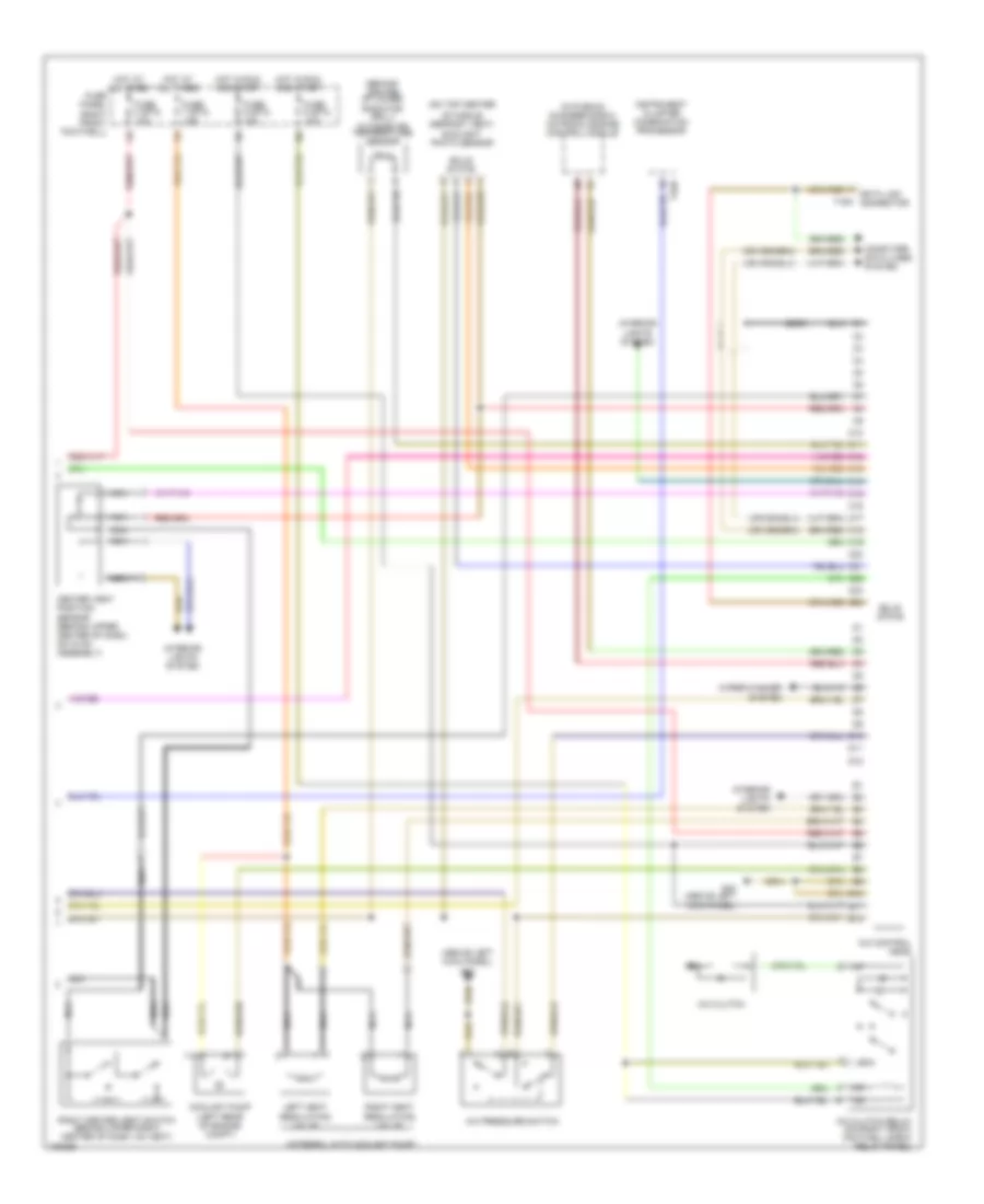 Automatic AC Wiring Diagram (3 of 3) for Audi A8 L Quattro 2002