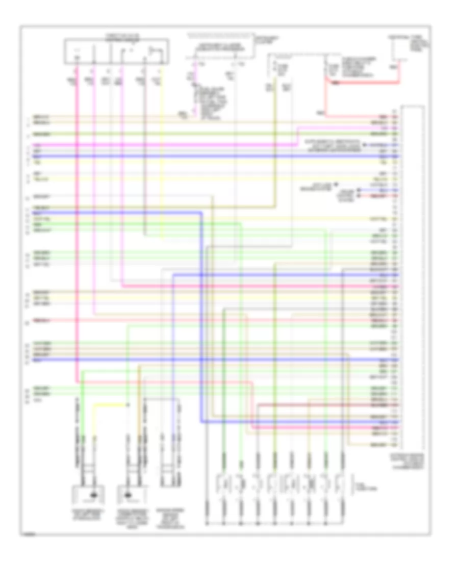 4.2L, Engine Performance Wiring Diagram (4 of 4) for Audi A8 L Quattro 2002