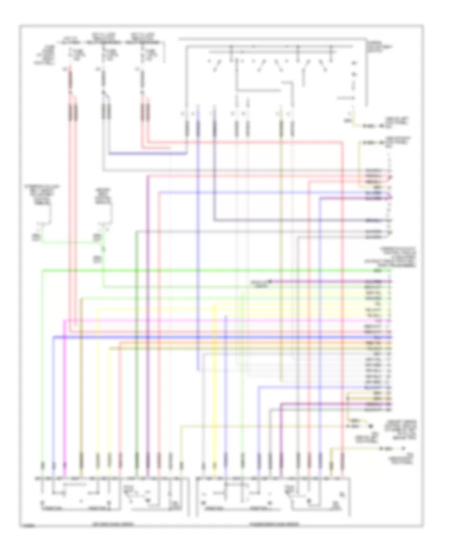 Memory Mirrors Wiring Diagram for Audi A8 L Quattro 2002