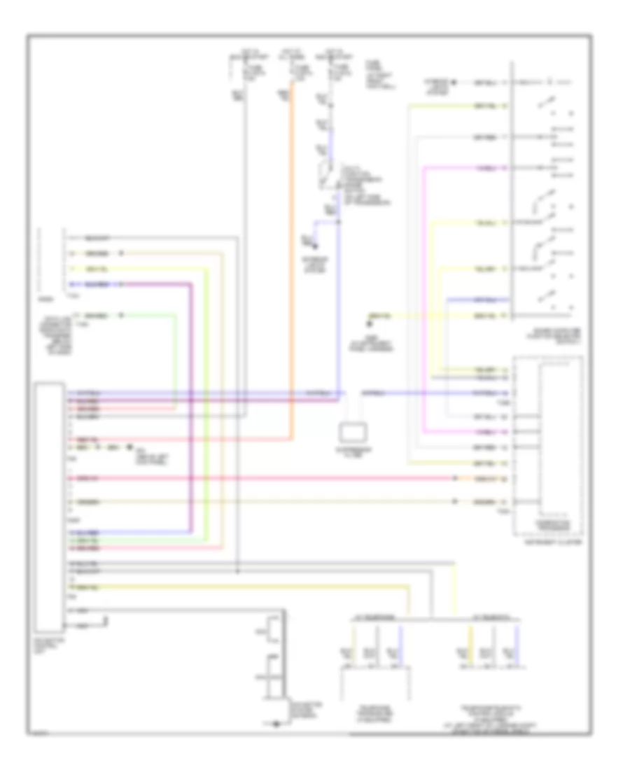 Navigation Wiring Diagram for Audi A8 L Quattro 2002