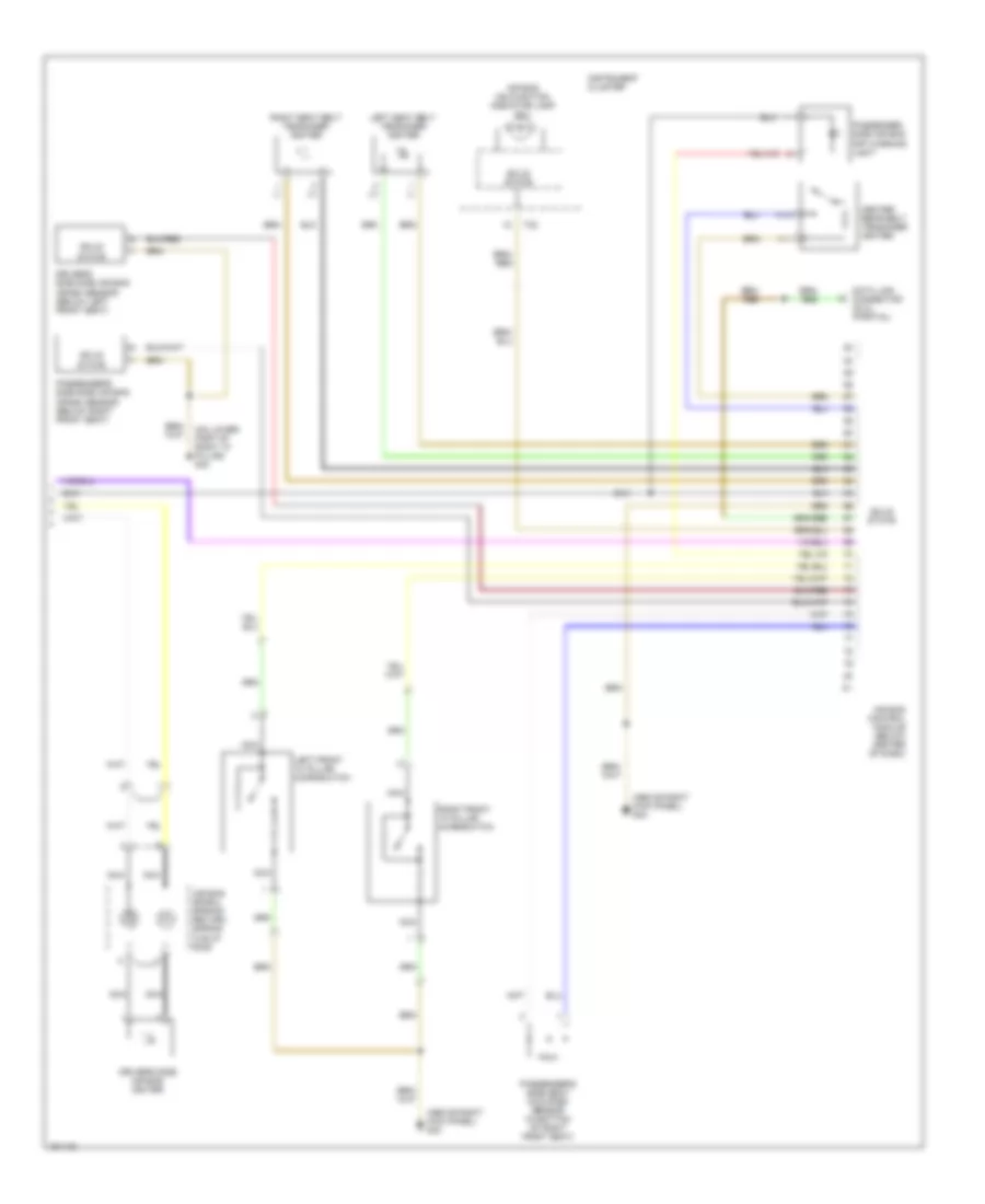 Supplemental Restraints Wiring Diagram (2 of 2) for Audi A8 L Quattro 2002