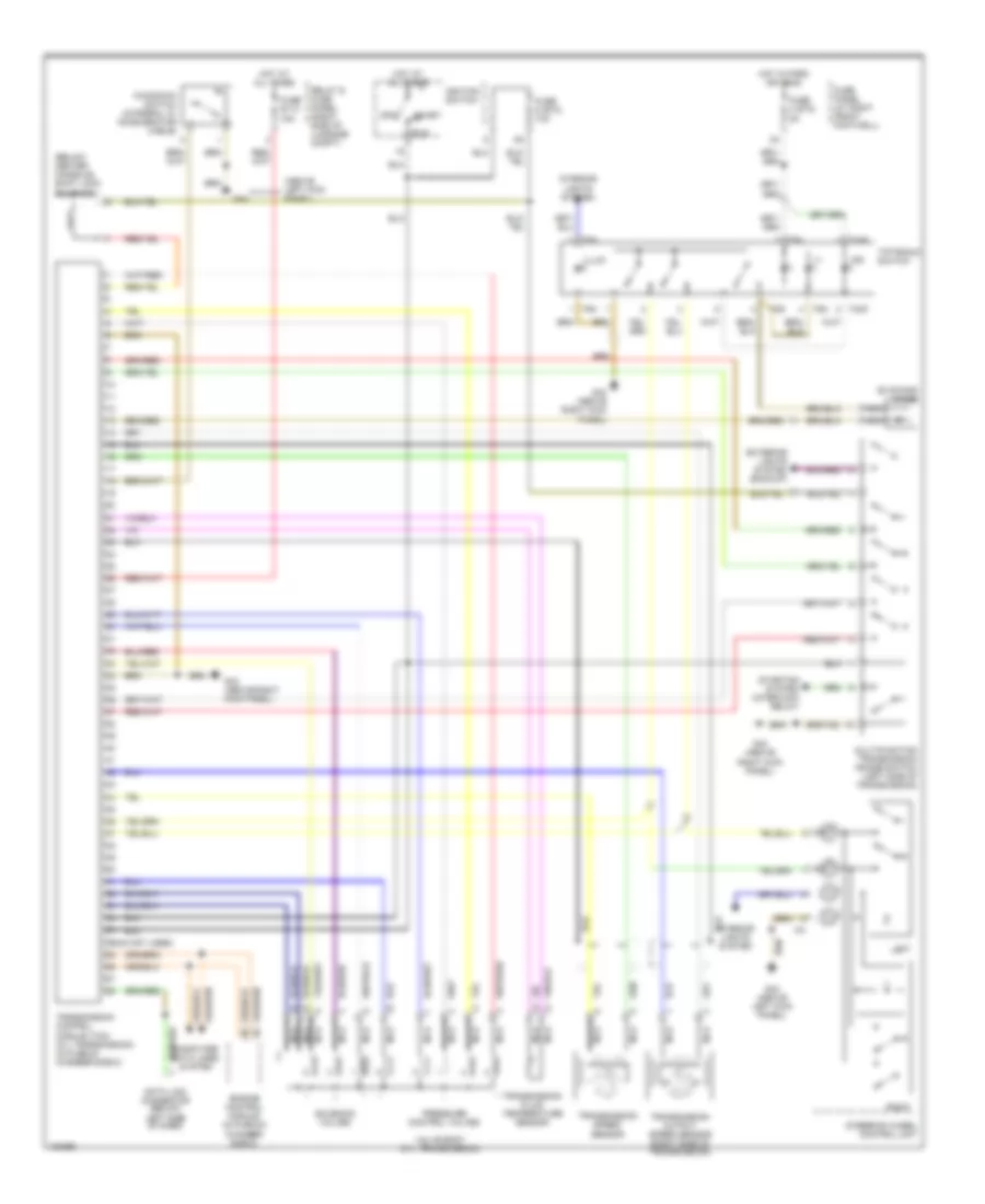 A T Wiring Diagram for Audi A8 L Quattro 2002