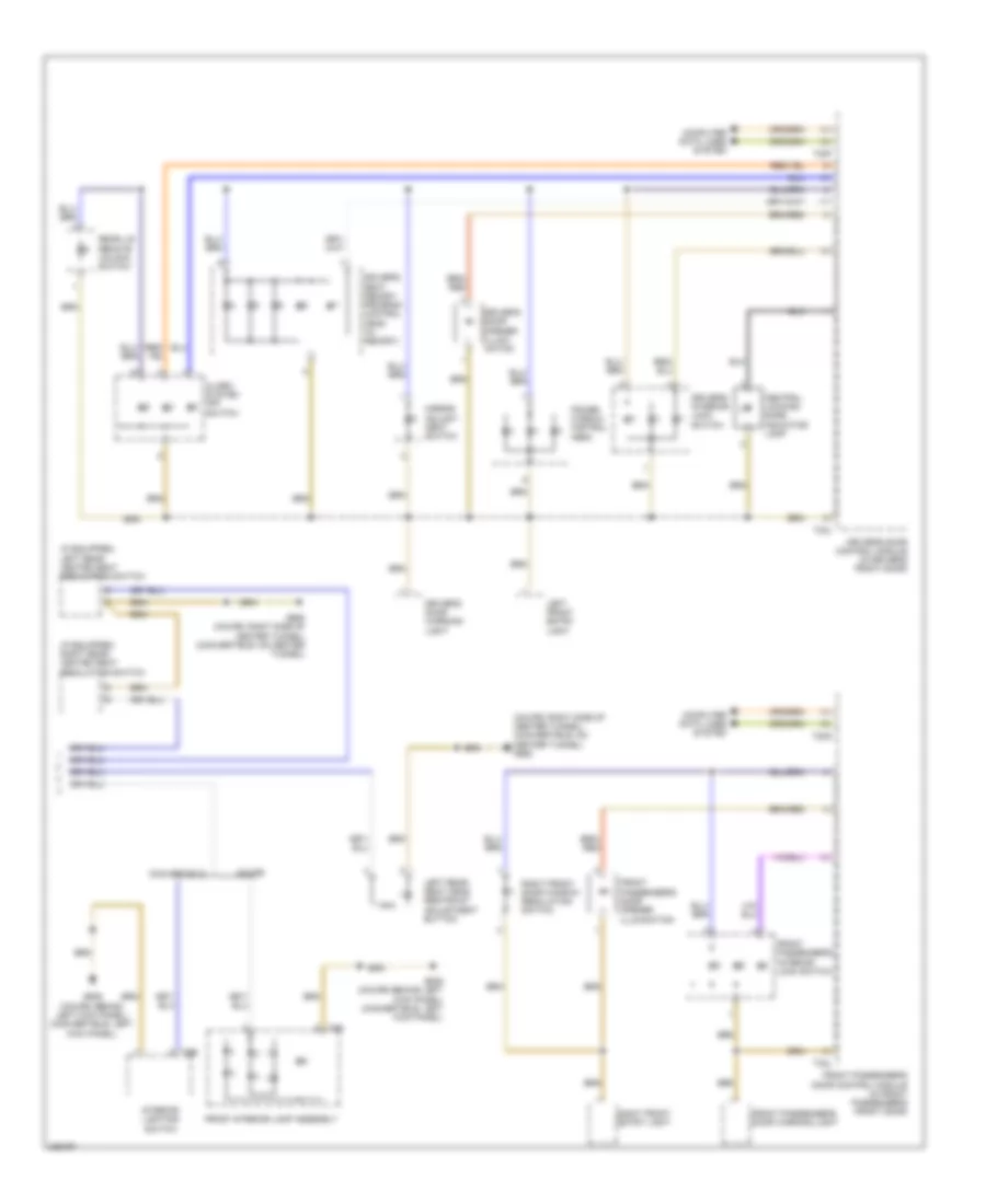 Instrument Illumination Wiring Diagram 2 of 2 for Audi A5 2 0T 2010