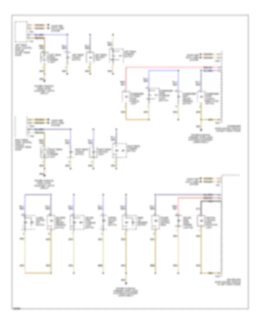 Instrument Illumination Wiring Diagram (2 of 2) for Audi A6 2007