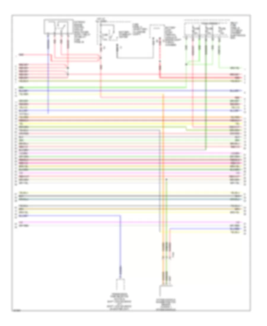 3.0L SC, Engine Performance Wiring Diagram (2 of 8) for Audi S4 2012