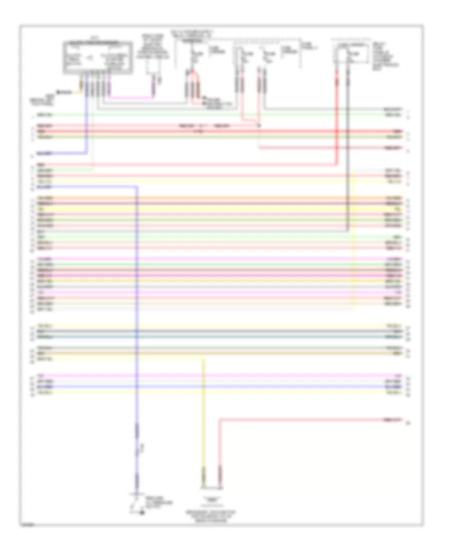 3.0L SC, Engine Performance Wiring Diagram (3 of 8) for Audi S4 2012