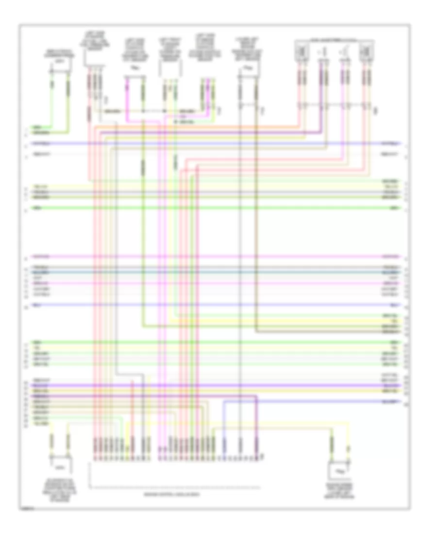 2.0L Turbo, Engine Performance Wiring Diagram (5 of 6) for Audi A5 2.0T Quattro 2010