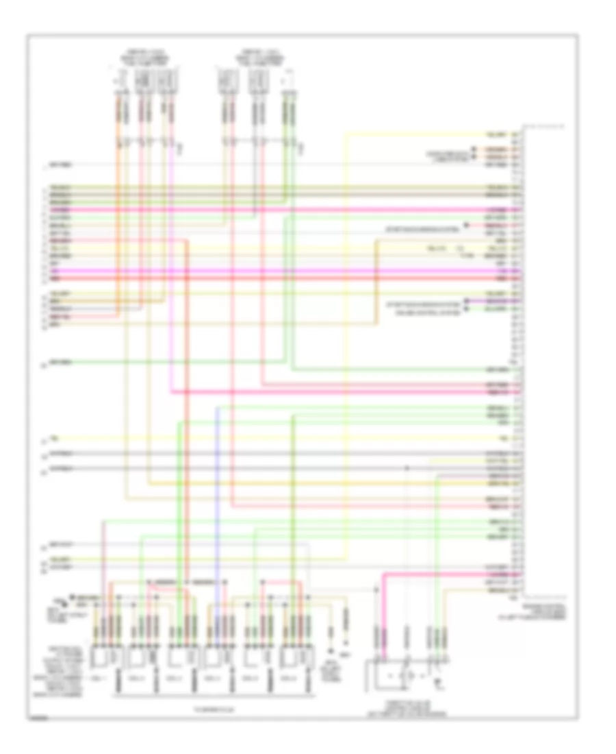 3.0L SC, Engine Performance Wiring Diagram (8 of 8) for Audi S5 3.0T 2012