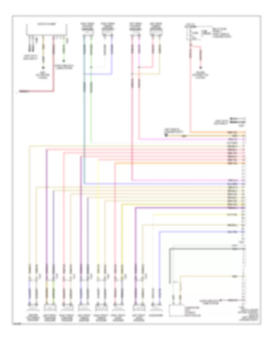 Radio Wiring Diagram, Convertible Premium MMI (2 of 2) for Audi S5 3.0T 2012
