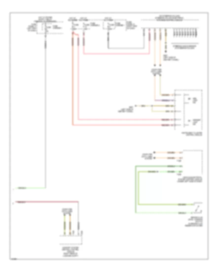 Anti-lock Brakes Wiring Diagram (3 of 3) for Audi A5 Quattro 2014