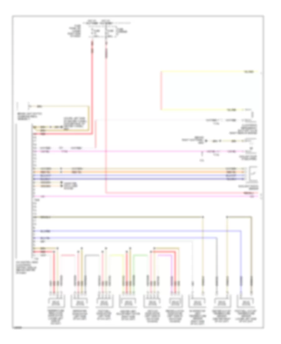Automatic AC Wiring Diagram, Basic (1 of 2) for Audi A5 3.2 Quattro 2010
