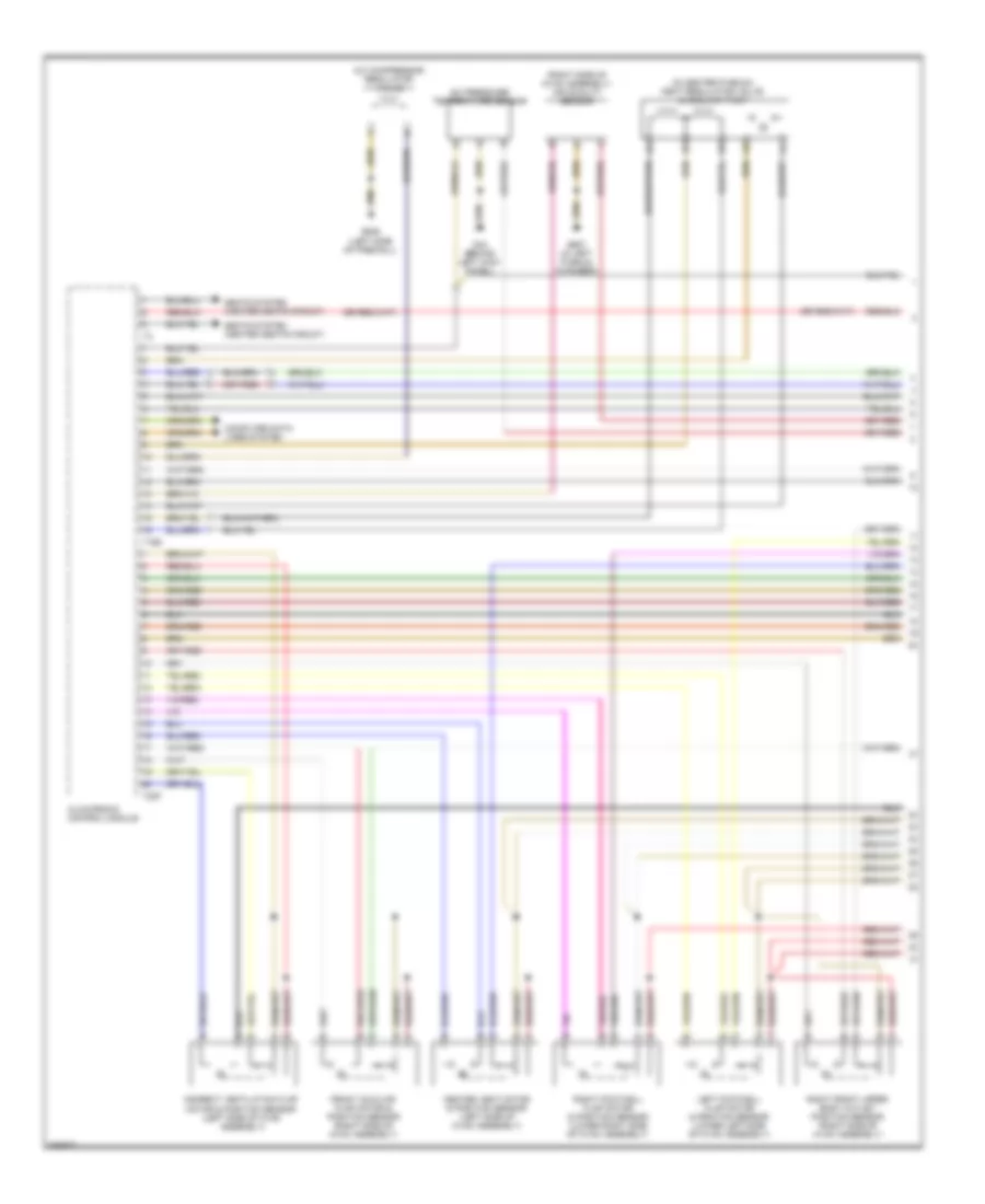 Электросхема кондиционера (1 из 4) для Audi A6 Quattro 2007