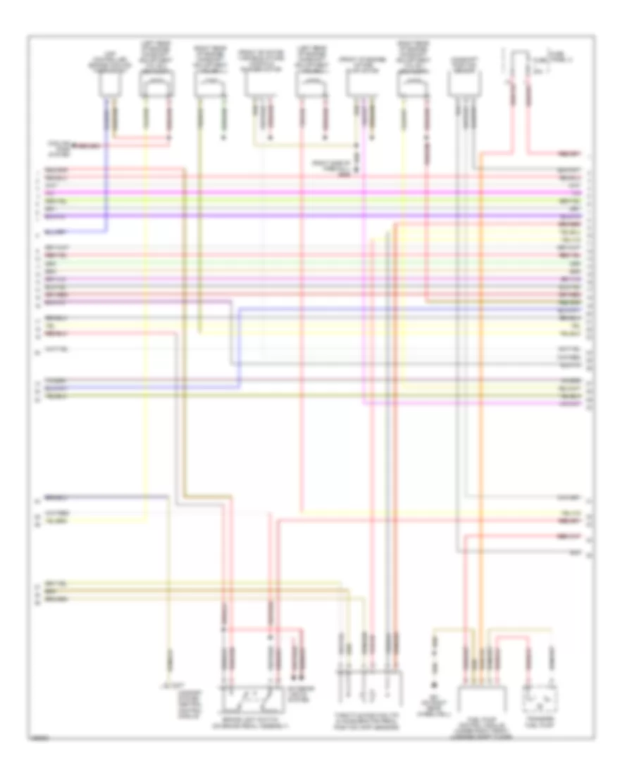 4.2L, Engine Performance Wiring Diagram (2 of 5) for Audi A6 Quattro 2007