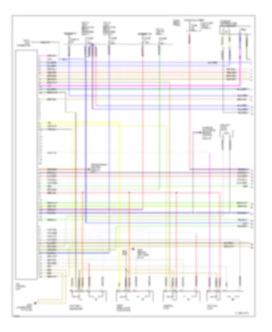Automatic A C Heater System Wiring Diagram 1995 Late Production  1996 Wiring Diagram 1 O for Audi A6 1995