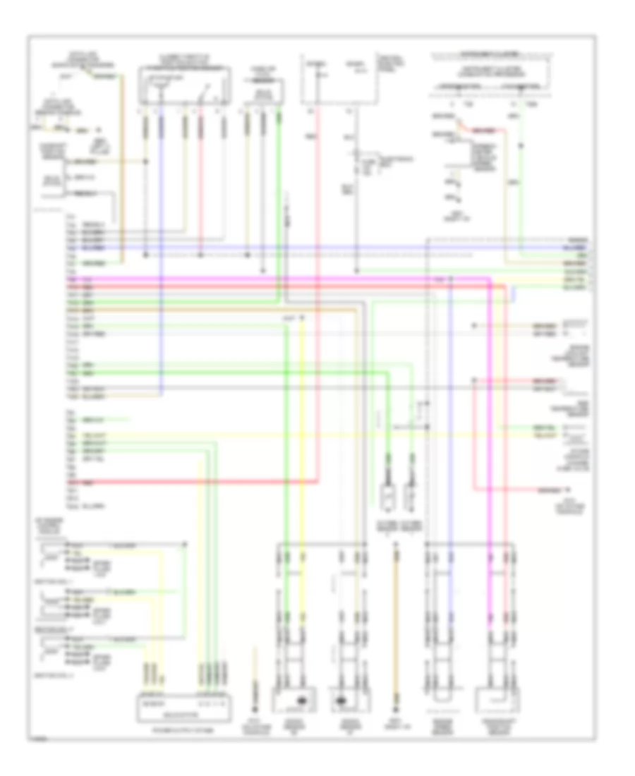 2 8L Wiring Diagram A6 2 8L Wiring Diagram Early Production 1 Of 2 for Audi A6 1995