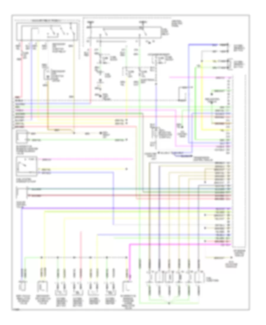 2 8L Wiring Diagram A6 2 8L Wiring Diagram Late Production 2 Of 2 for Audi A6 1995