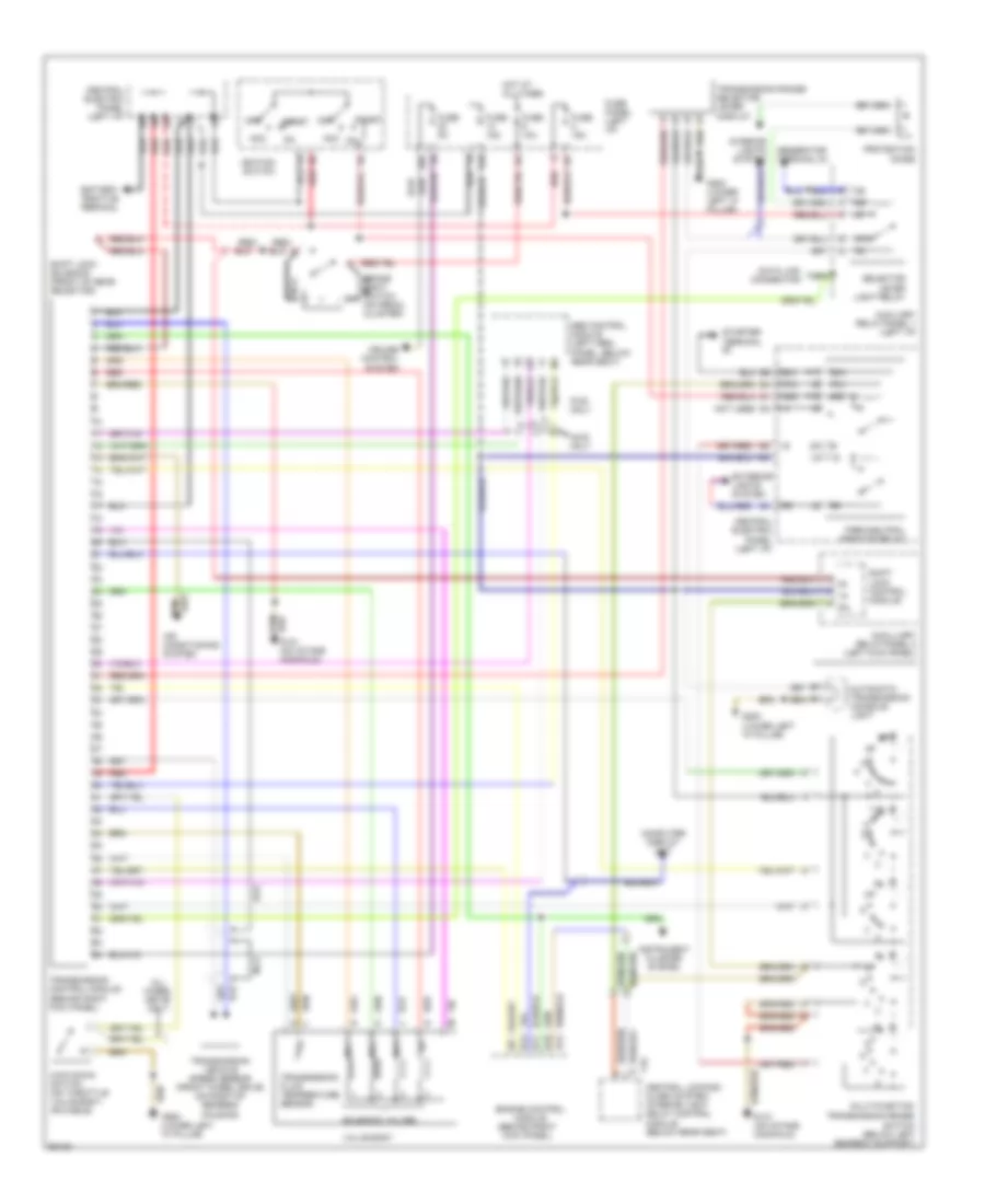 A T Wiring Diagram for Audi A6 1995