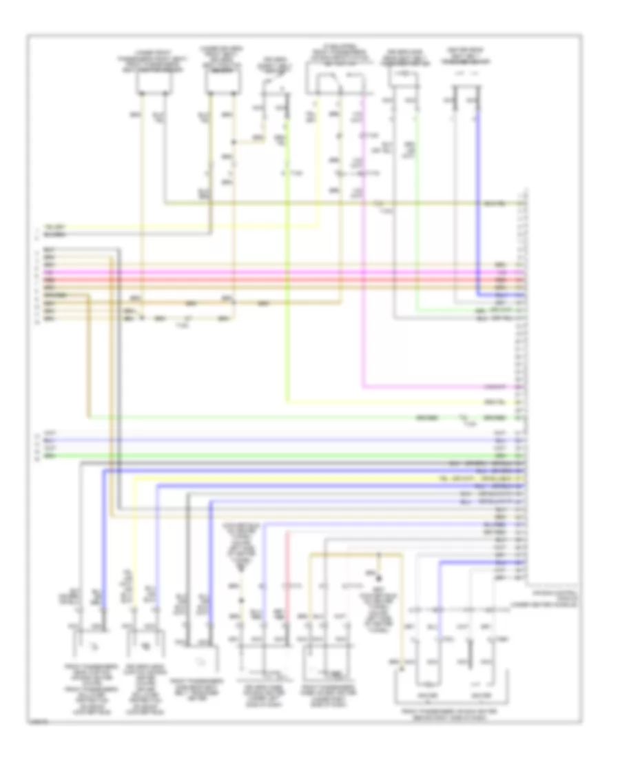 Supplemental Restraints Wiring Diagram (3 of 3) for Audi S5 4.2 2012