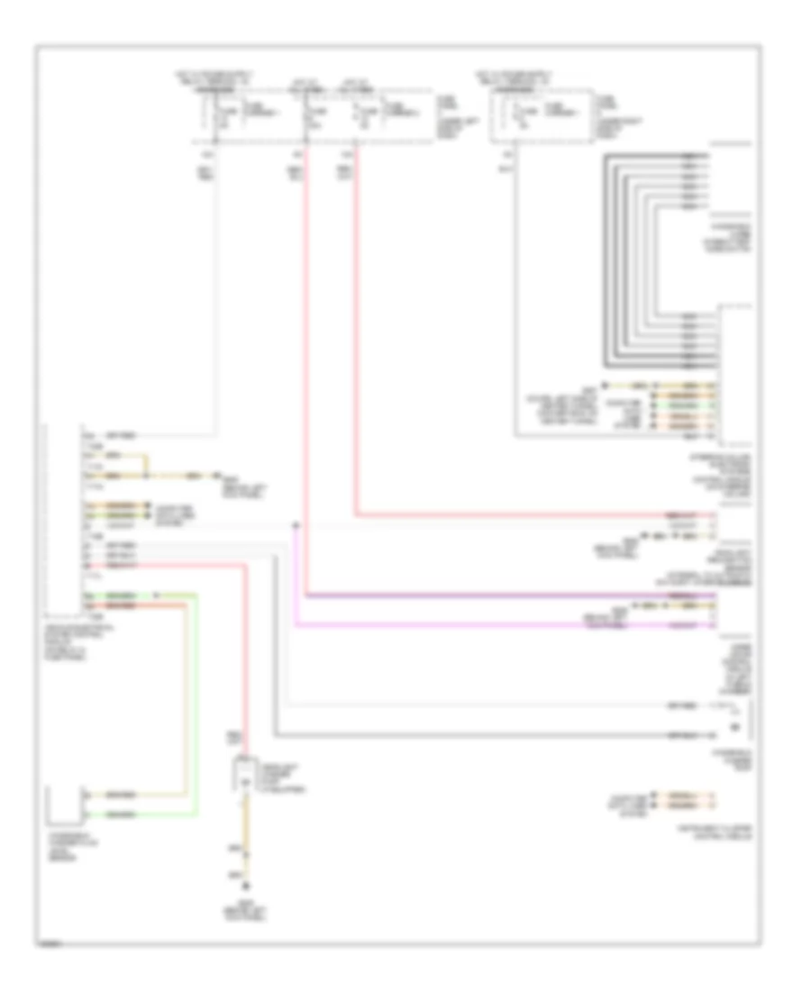 WiperWasher Wiring Diagram for Audi S5 4.2 2012