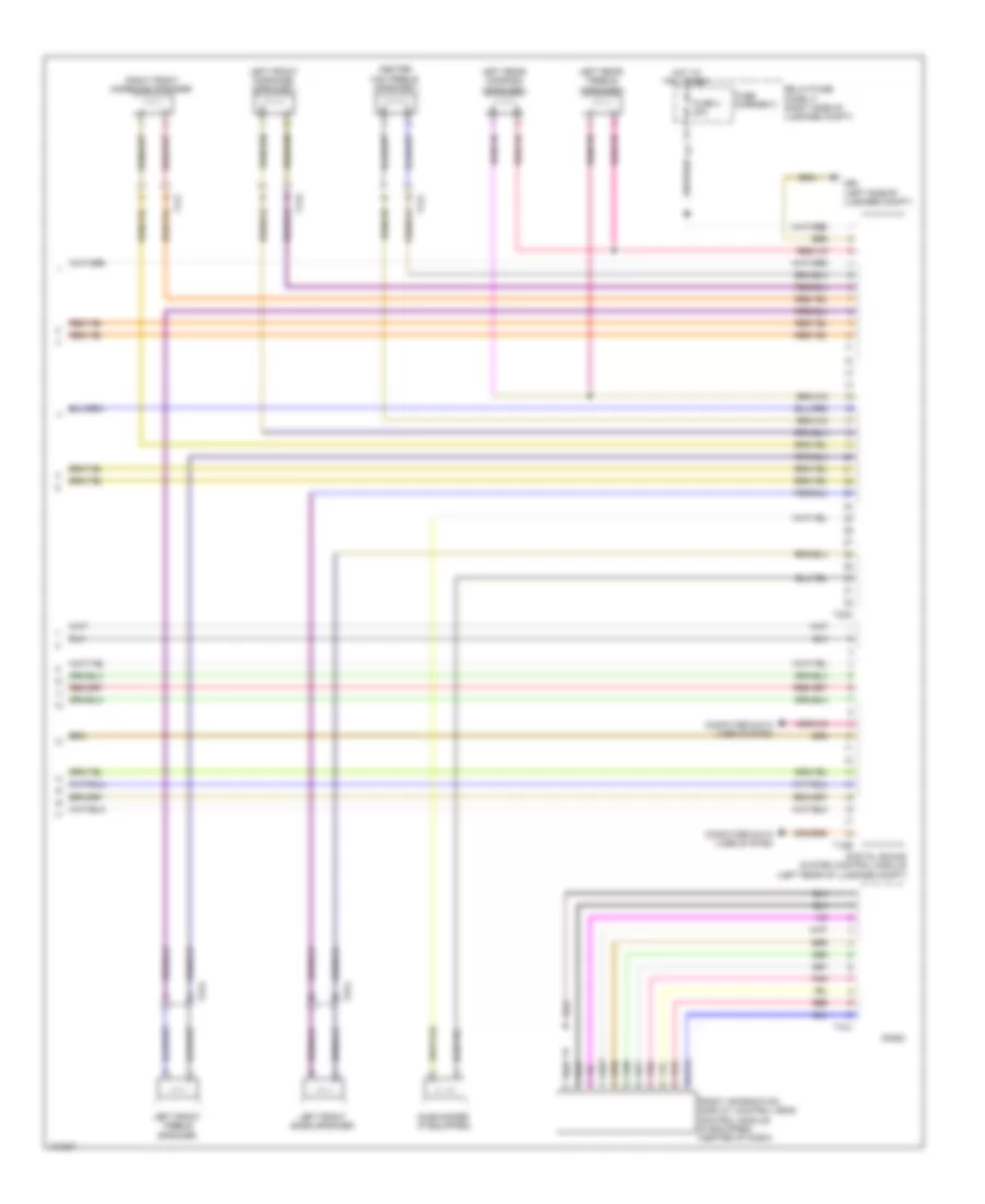 Radio Wiring Diagram, Convertible Premium Infotainment (3 of 3) for Audi A5 Quattro Cabriolet 2014