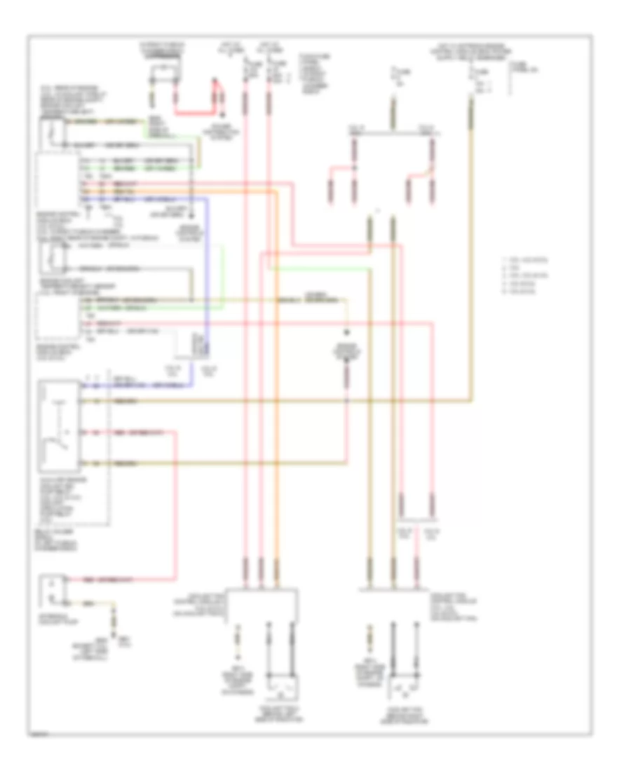 Automatic A C Wiring Diagram 4 of 4 for Audi A6 3 0T Avant Quattro 2010