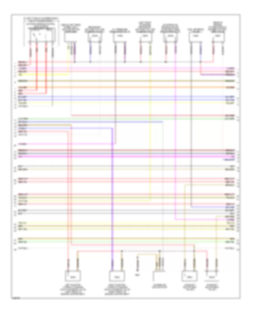 3.0L, Engine Performance Wiring Diagram (2 of 6) for Audi A6 3.0T Avant Quattro 2010