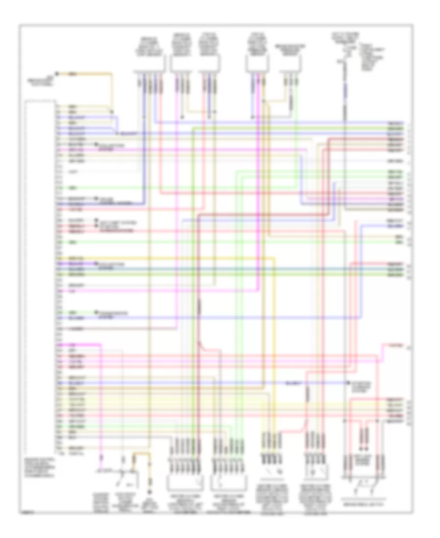 4 2L Engine Performance Wiring Diagram 1 of 5 for Audi A8 L Quattro 2007