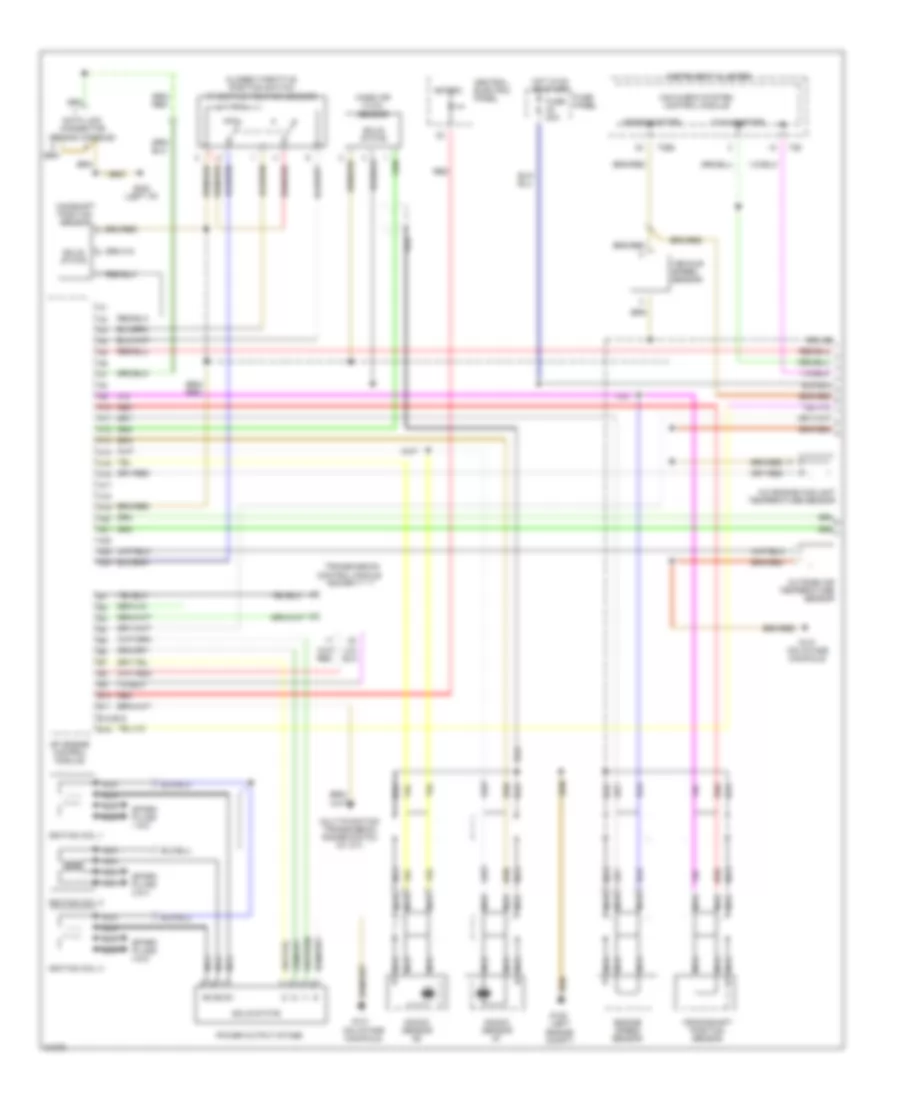 2 8L Wiring Diagram A4 2 8L Wiring Diagram 1 Of 2 for Audi A4 1996