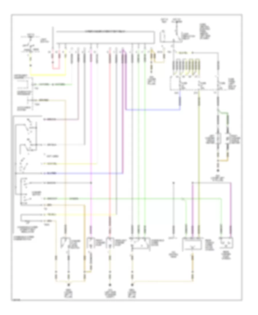 WiperWasher Wiring Diagram for Audi S6 Avant Quattro 2002