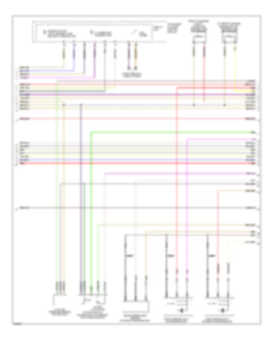 2.0L Turbo, Engine Performance Wiring Diagram, CDMA (5 of 6) for Audi TT 2012