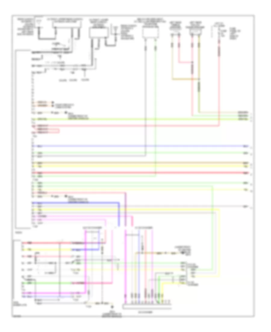 Radio Wiring Diagram with Bose 1 of 2 for Audi TT 2012