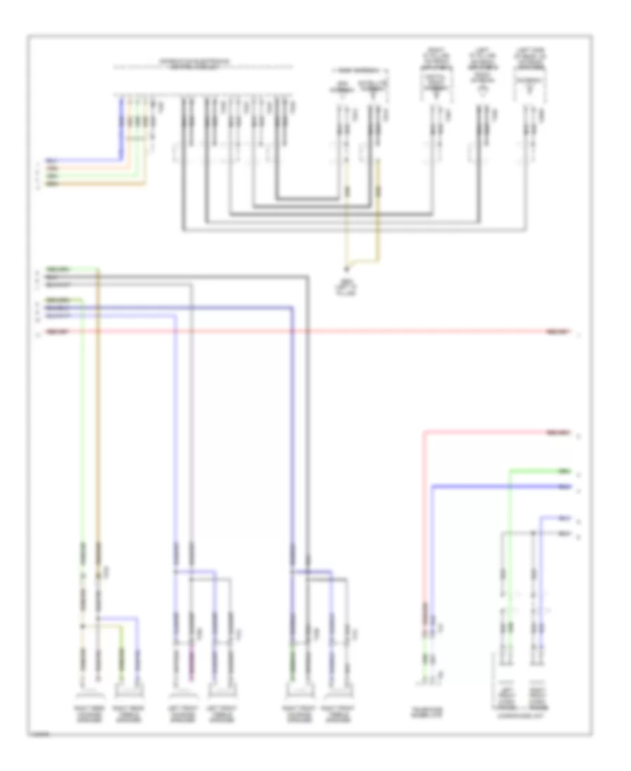 Multimedia Interface Wiring Diagram, with Radio Plus (2 of 3) for Audi A6 Premium 2014