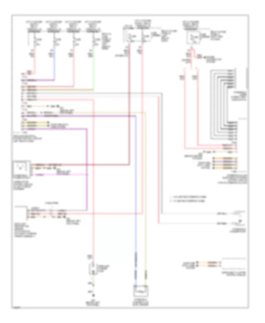 WiperWasher Wiring Diagram for Audi A6 Premium 2014