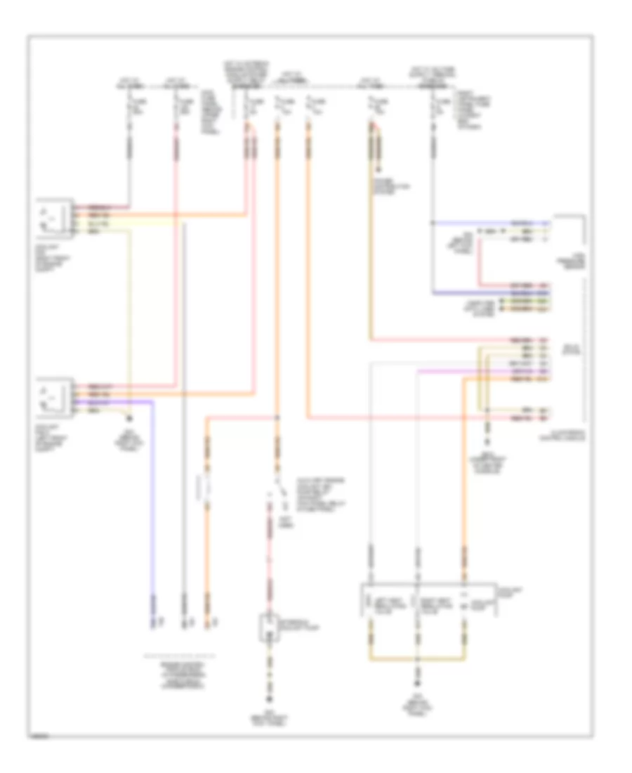 6.0L, Cooling Fan Wiring Diagram for Audi A8 Quattro 2007