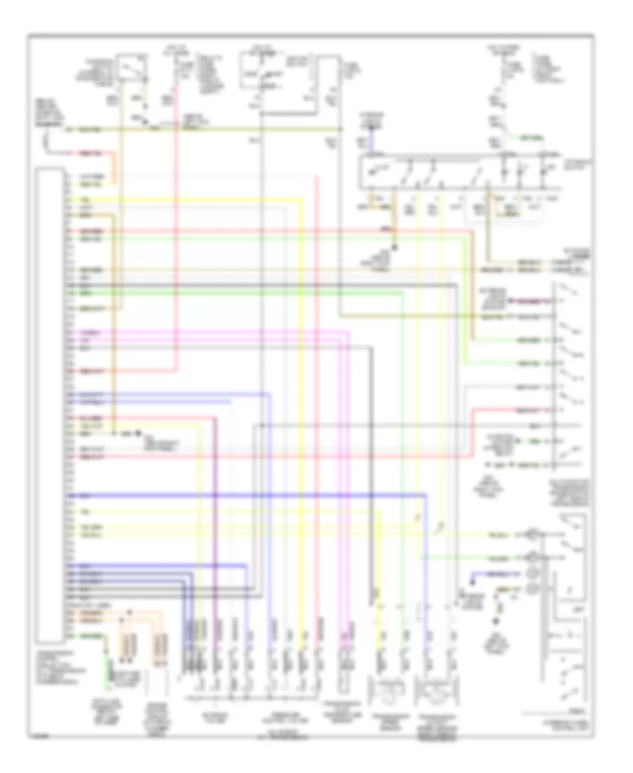 A T Wiring Diagram for Audi S8 2002
