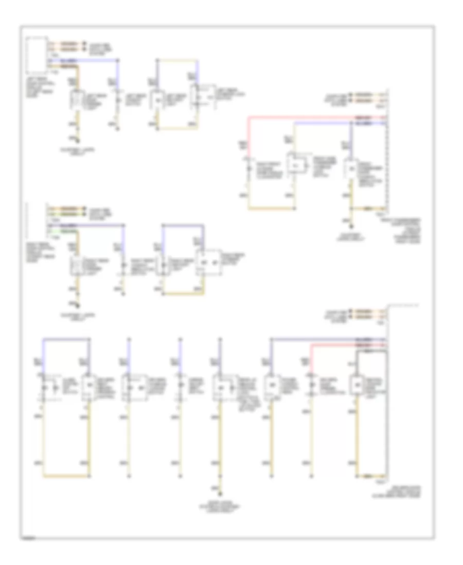 Instrument Illumination Wiring Diagram 2 of 2 for Audi A6 3 2 2010