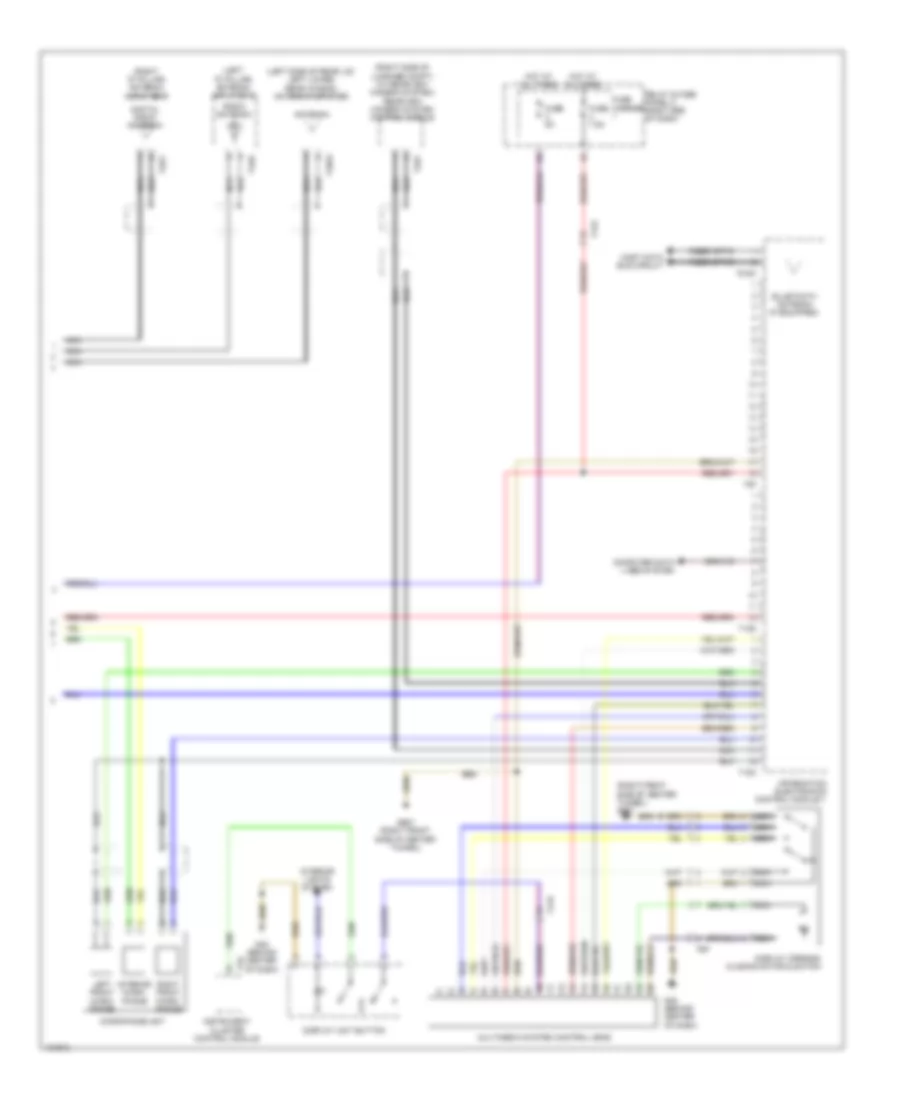 Radio Wiring Diagram, Bose (4 of 4) for Audi A6 Premium Plus 2014