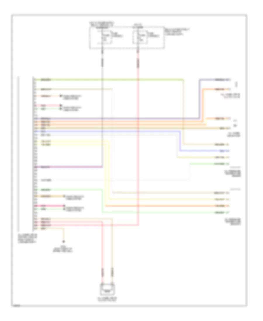 AWD Wiring Diagram for Audi A6 Premium Plus 2014