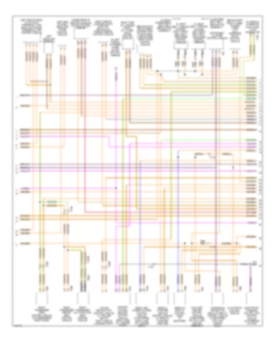 Computer Data Lines Wiring Diagram 2 of 4 for Audi A6 Premium Plus 2014