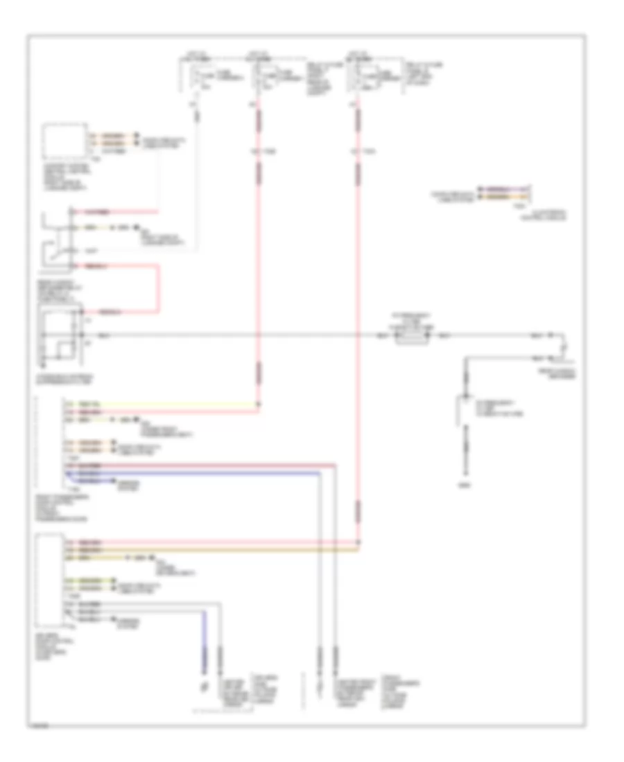 Defoggers Wiring Diagram for Audi A6 Premium Plus 2014