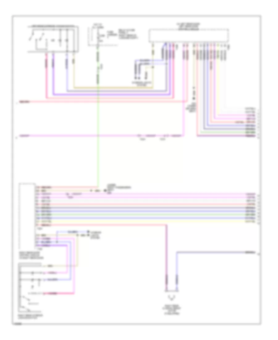 Power Door Locks Wiring Diagram 2 of 6 for Audi A6 Premium Plus 2014