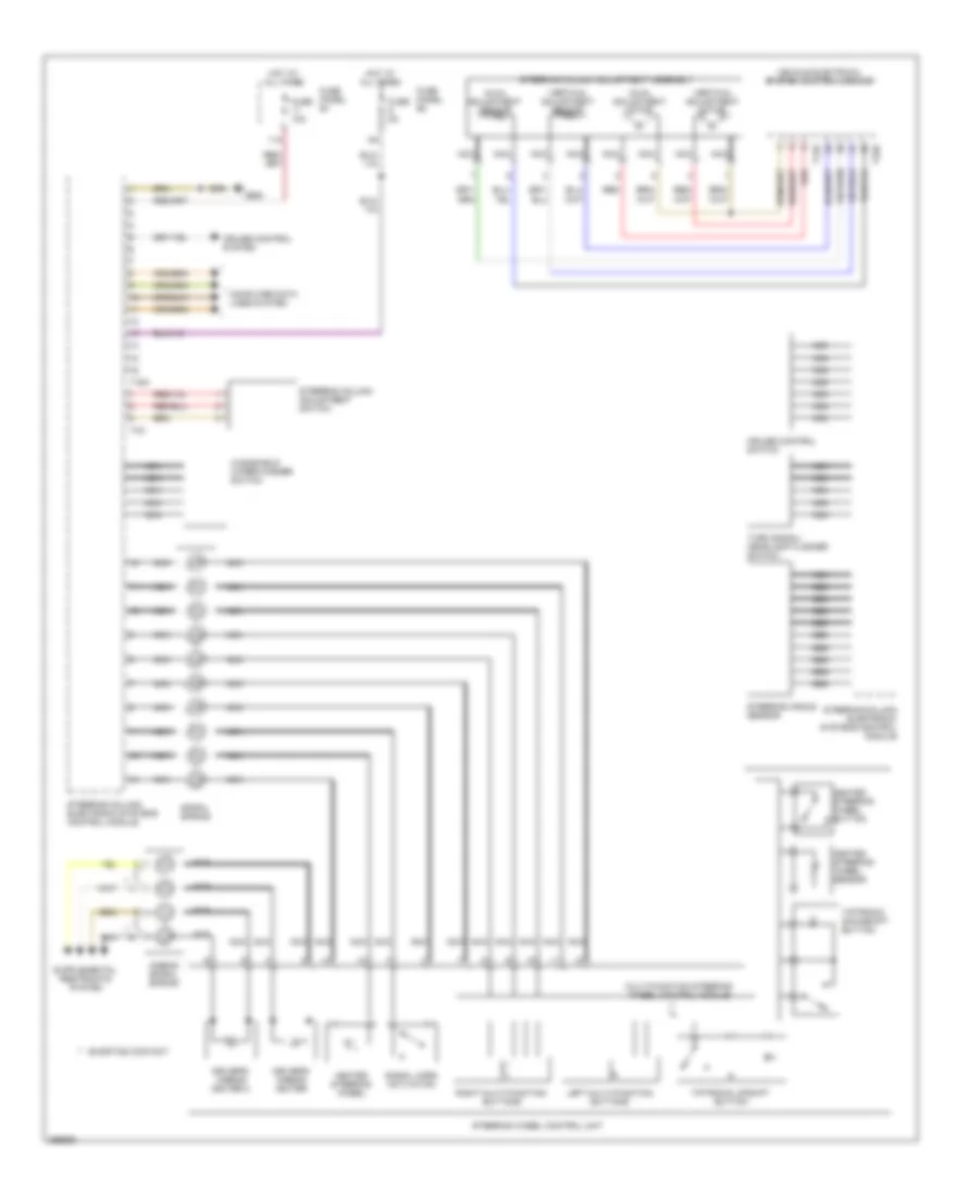 Electronic Power Steering Wiring Diagram for Audi Q7 3.6 2007