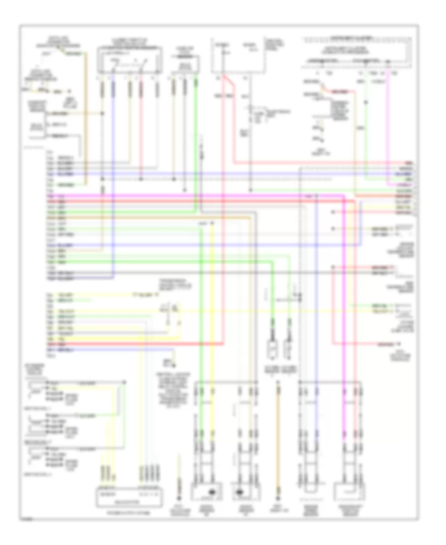 2 8L Wiring Diagram A6 2 8L Wiring Diagram 1 Of 2 for Audi A6 1996
