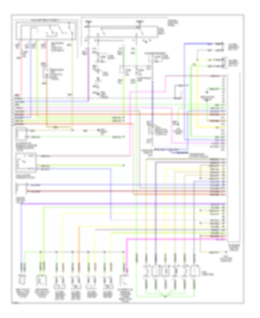 2 8L Wiring Diagram A6 2 8L Wiring Diagram 2 Of 2 for Audi A6 1996