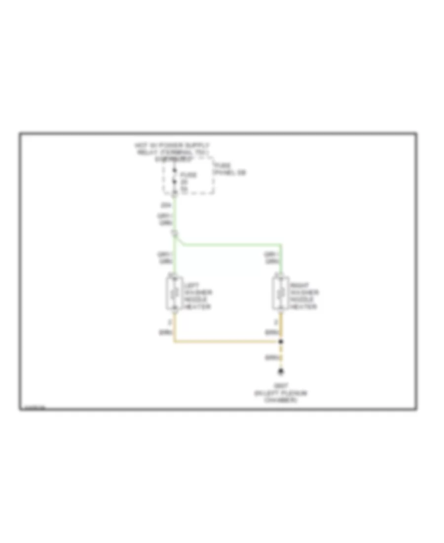 Электросхема быстрого подогрева для Audi A6 4.2 Quattro 2010