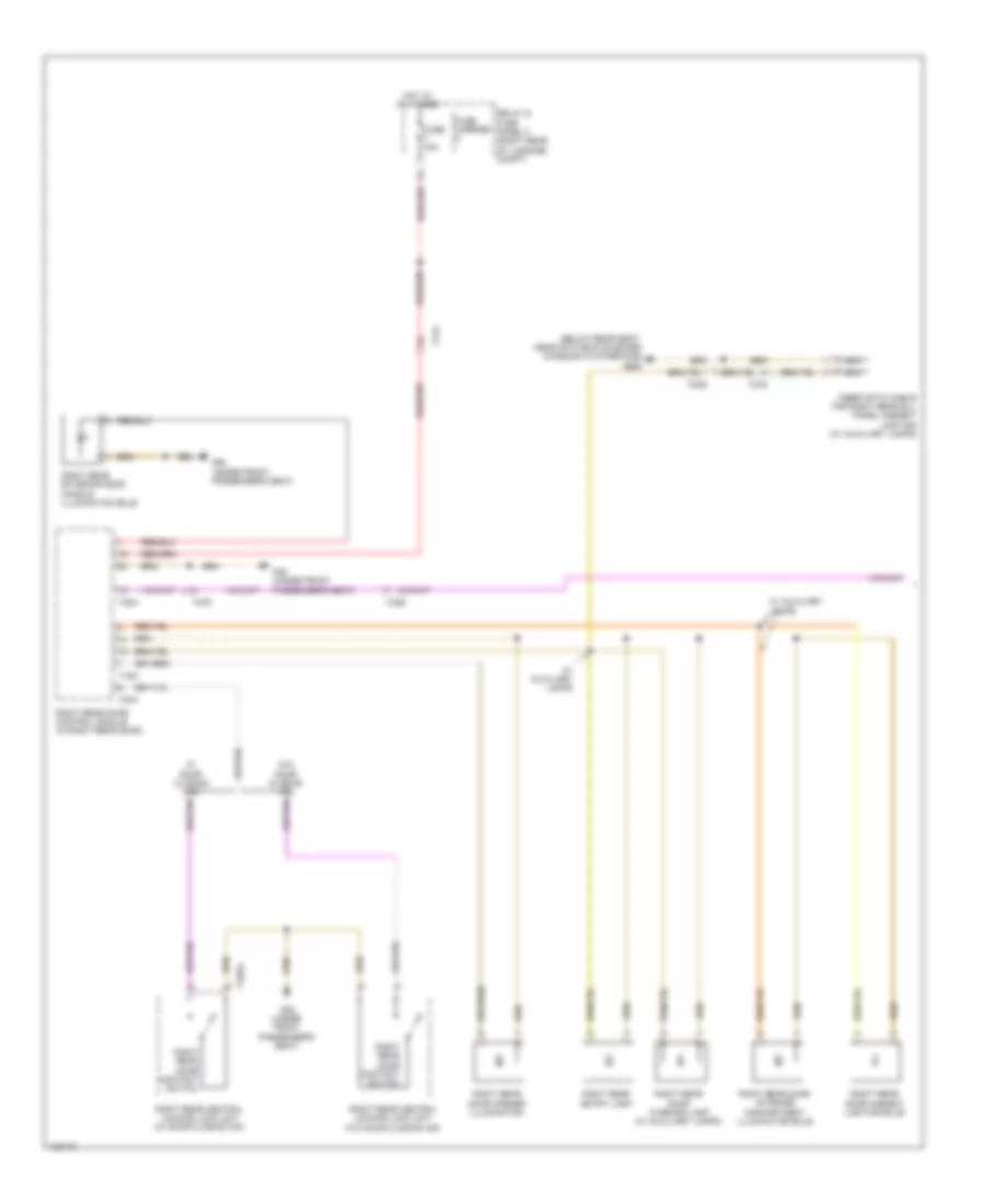 Courtesy Lamps Wiring Diagram 1 of 6 for Audi A6 Quattro Premium 2014