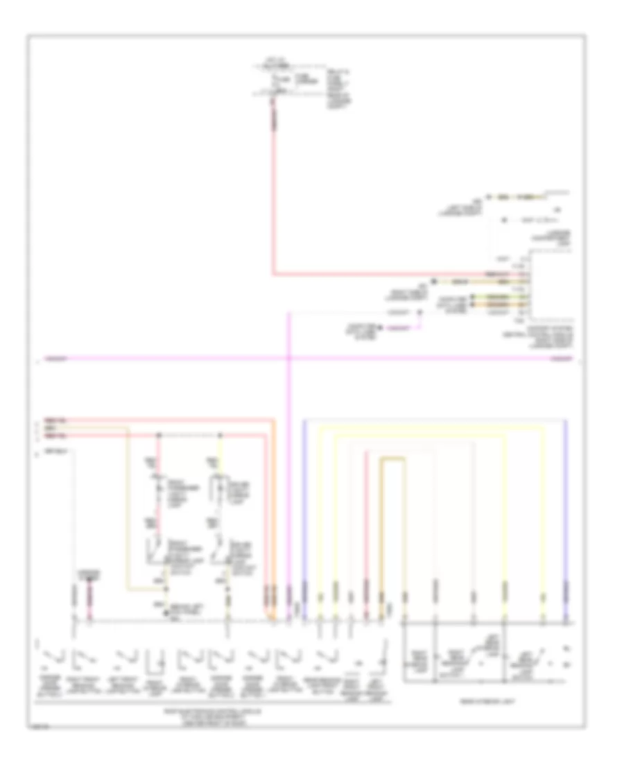 Courtesy Lamps Wiring Diagram (5 of 6) for Audi A6 Quattro Premium 2014