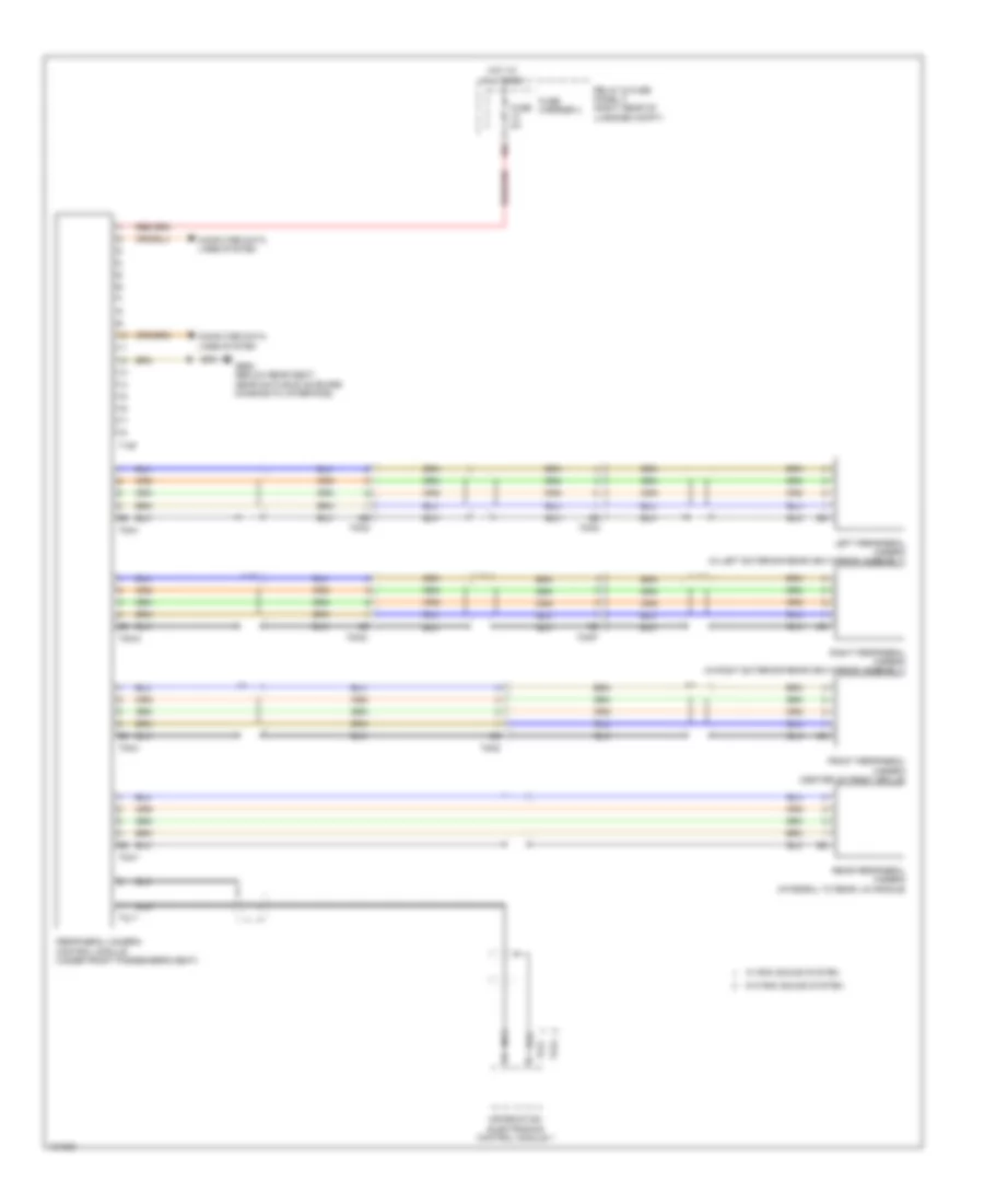 Peripheral Camera Wiring Diagram for Audi A6 Quattro Premium 2014